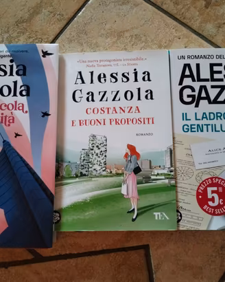 3 Libri Alessia Gazzola