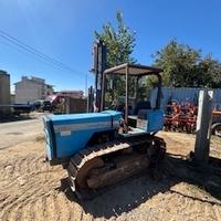 Landini 6830 c con pianta pali cingolato