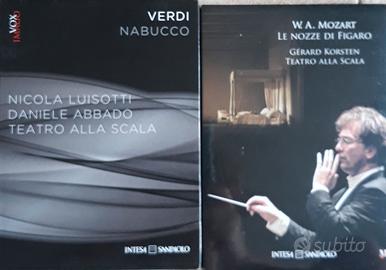 stock 2 DVD Verdi nabucco e mozart le notti di fig