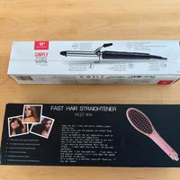 Lotto Spazzola lisciante + arriccia capelli