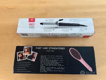 Lotto Spazzola lisciante + arriccia capelli