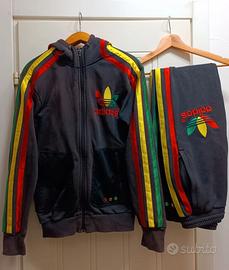 Tuta da ginnastica Adidas Jamaica Rasta 🇯🇲 S