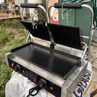 Piastra in ghisa professionale