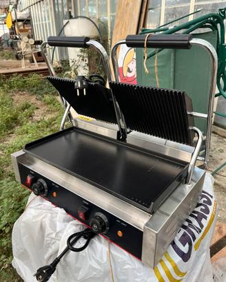 Piastra in ghisa professionale