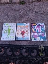 3 videogiochi della wii