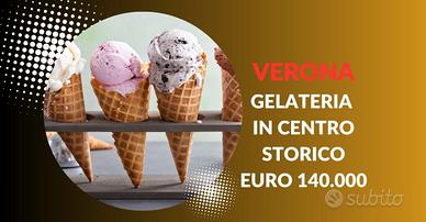 Bar gelateria in piazza centrale di Verona 21R
