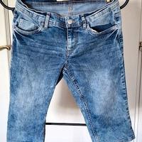 bermuda jeans vita bassa