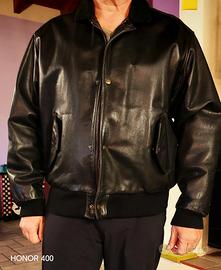 giacca di pelle Chevignon