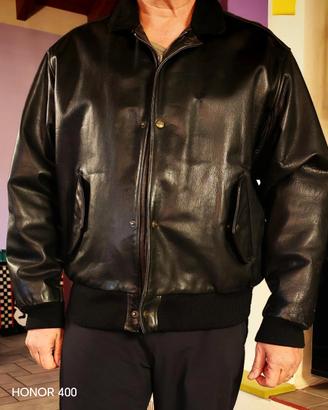 giacca di pelle Chevignon