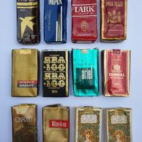 LOTTO C 12 PACCHETTI SIGARETTE VUOTI DA COLLEZIONE