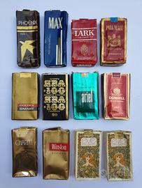 LOTTO C 12 PACCHETTI SIGARETTE VUOTI DA COLLEZIONE