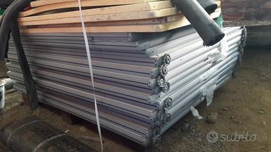 pareti modulari divisorie con ruote