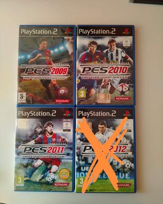 PS2 Lotto PES 2009 2010 2011 2012