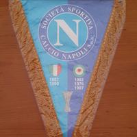 Gagliardetto Napoli autografato