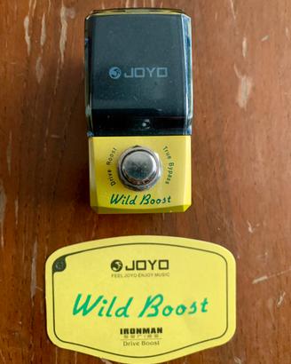 Pedale DRIVE BOOST “Wild Boost” per chitarra