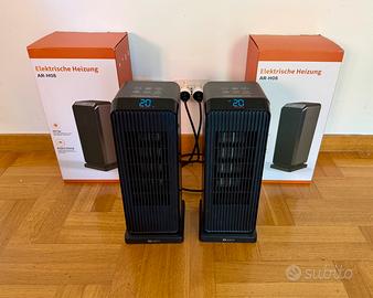 Set di 2 Termoventilatori Elettrici come Nuovi
