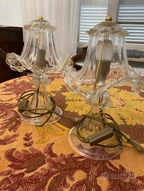 coppia di lampade da tavolo