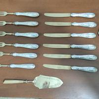 Posate servizio Solingen colore oro e argento