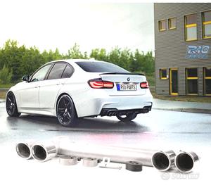 SISTEMA DI SCARICO BMW F30 F31 LOOK M DOPPIO