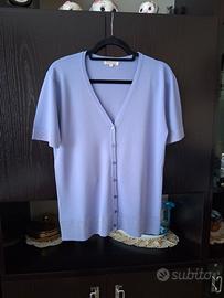 cardigan donna lilla