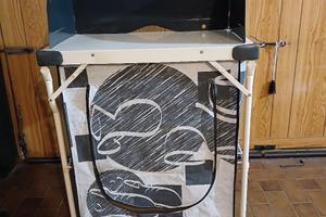 porta fornello Moscatelli da campeggio