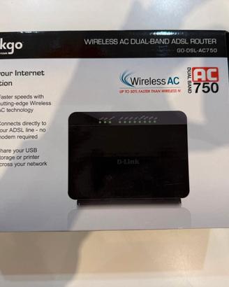 D LINK NETGEAR ROUTER GO DSL AC750