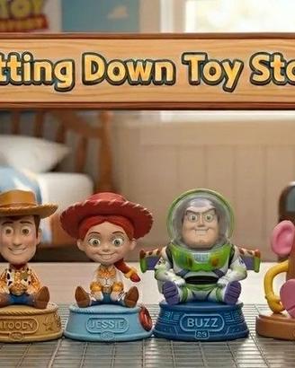 set statuette toy story da dipingere