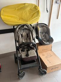 Trio Cybex Balios S con base auto