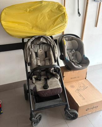 Trio Cybex Balios S con base auto