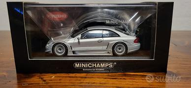 1:43 Kyosho Mercedes CLK Coupè DTM 2002 silver