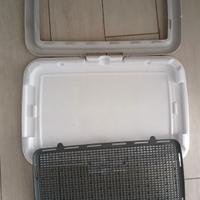 lettiera per cani/toilette