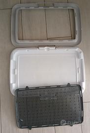 lettiera per cani/toilette