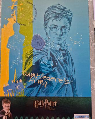 Harry Potter Bassetti copripiumone una piazza