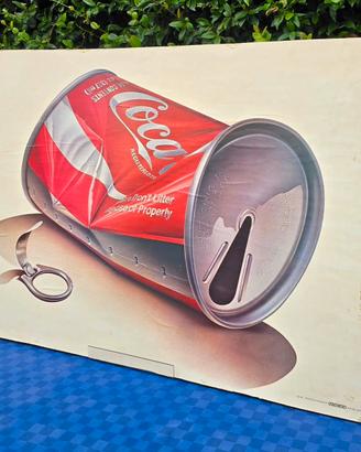 Poster Vintage Coca-Cola 1981 Tom Liddell Original