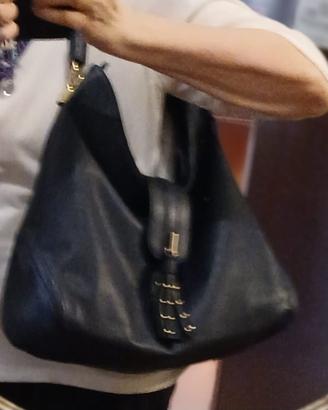 borsa pelle blu' GAUDI'