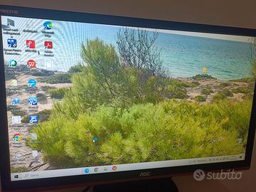 monitor AOC 24 pollici come nuovo 