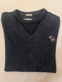 Felpa blu abercrombie