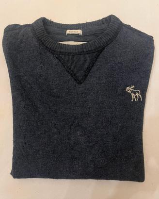 Felpa blu abercrombie