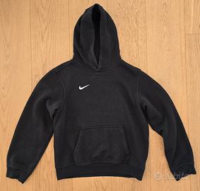 Nike felpa cappuccio bambino nera 12 anni 158 cm