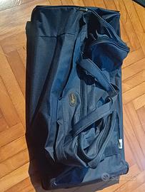 Borsone trolley tessuto Blu Navy