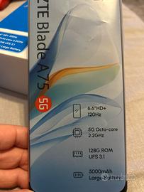 Blade a75  128 gb 8gb ram
