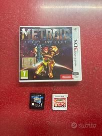 Metroid  samus returns + pokemon per 3ds