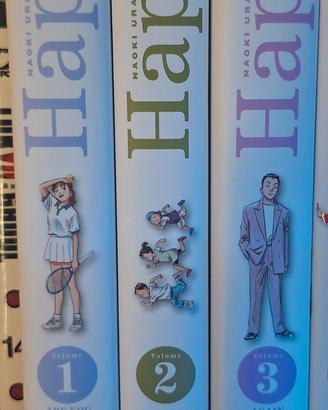 Manga Happy! di Naoki Urasawa 1-3 