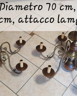 lampadari anni 70
