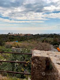 Rustico panoramico palmento giardino San Gregorio