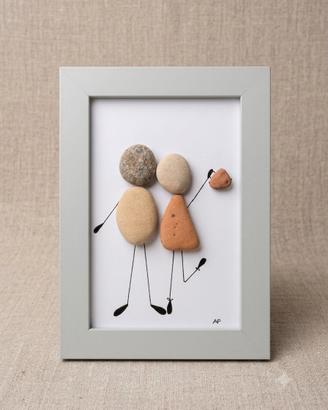 quadretto innamorati 
