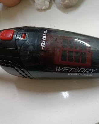 aspirabriciole aspirapolvere ariete wet&dry 3,6V