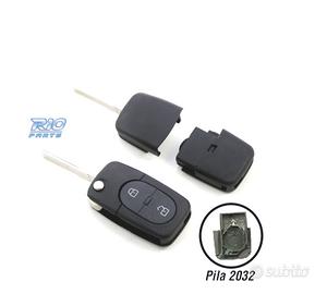 ALLOGGIAMENTO CHIAVE AUDI QUADRATA 2 PULSANTI CON 