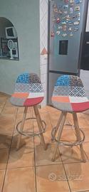 Sgabelli patchwork 