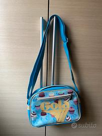 Borsa Gola azzurra a tracolla
